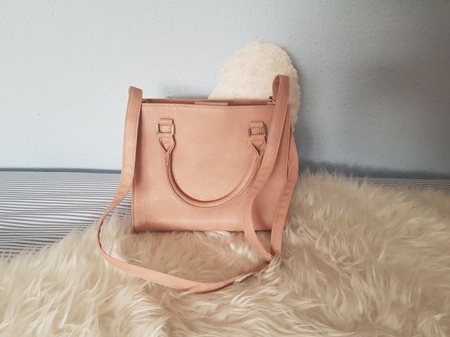 Bolso rosa empolvado