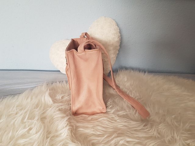 Bolso rosa empolvado