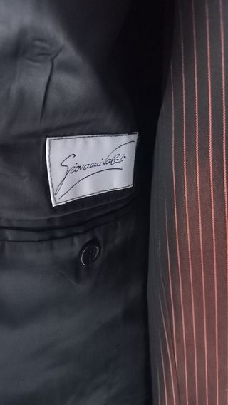 Traje novio Giovanni Valdi marrón metal