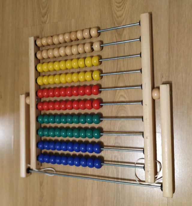 Ábaco Ikea-madera de haya