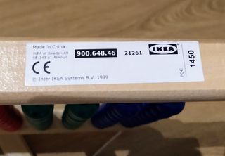 Ábaco Ikea-madera de haya