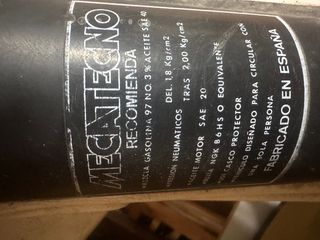 moto Mecatecno vintage