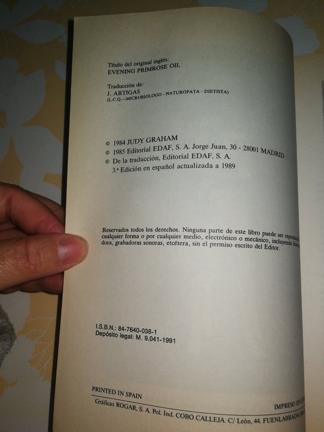EL ACEITE DE PRIMULA