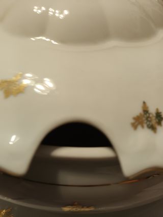 Zuppiera porcellana anni 40