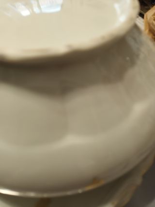 Zuppiera porcellana anni 40