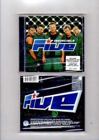 FIVE - INVINCIBLE - CD NUOVO SIGILLATO