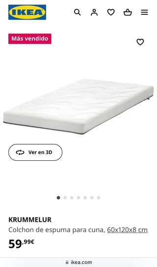 Colchon Cuna Ikea