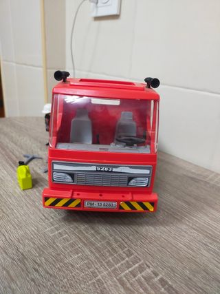 Camión construcción playmobil
