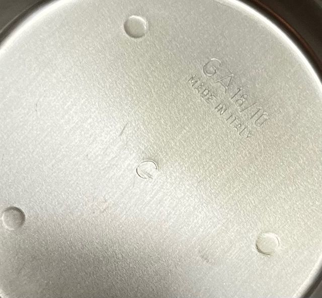 Cubitera de acero inoxidable GA 18/10