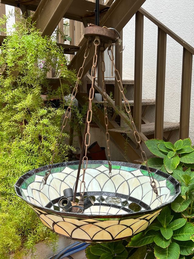 Lampara estilo tiffany