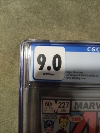 Avengers #227 CGC 9.0