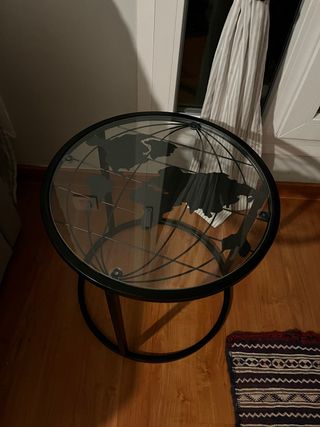 mesa auxiliar mapa mundi