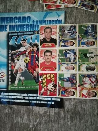 COLECCION COMPLETA CROMOS LIGA 11/12