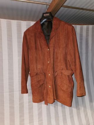 Chaqueta de ante 
