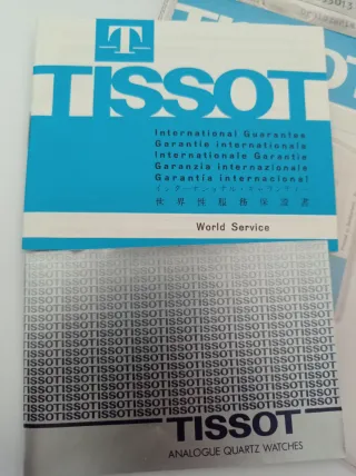 Garanzia e libretto Tissot vintage