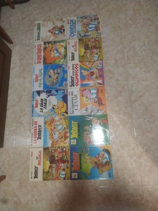Lote tebeos Astérix 13 unidades