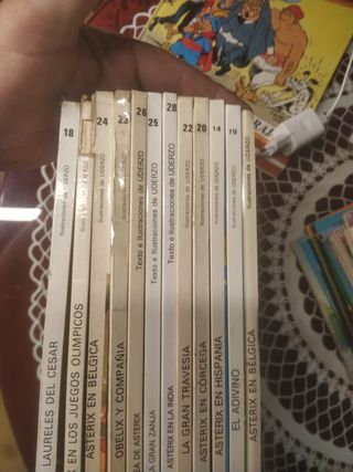 Lote tebeos Astérix 13 unidades