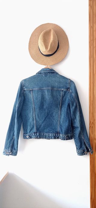 Cazadora vaquera, denim Zara L