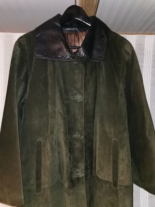 Chaqueta de ante