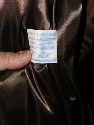 Chaqueta ante