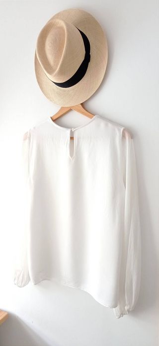 Blusa transparencias Zara L