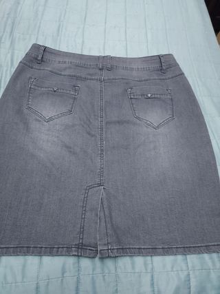 Falda vaquera señora 48