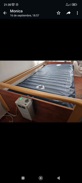 Colchón antiescaras