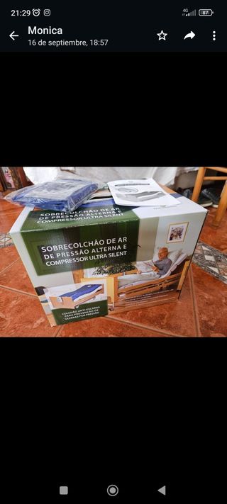 Colchón antiescaras