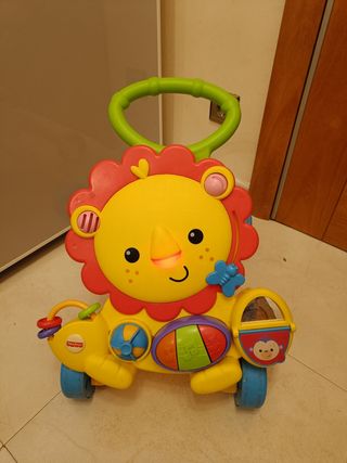 Andador león Fisher Price