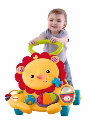 Andador león Fisher Price