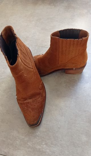 Botines  Mango Talla 37