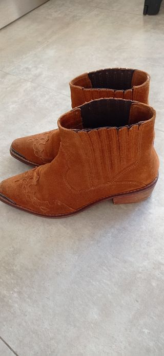 Botines  Mango Talla 37
