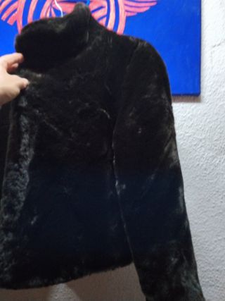 Chaqueta Sfera pelo chocolate nueva L