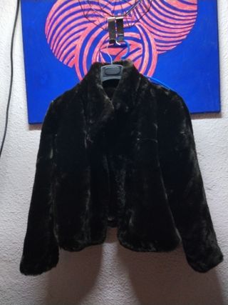 Chaqueta Sfera pelo chocolate nueva L