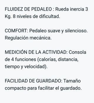 Bicicleta elíptica Domyos