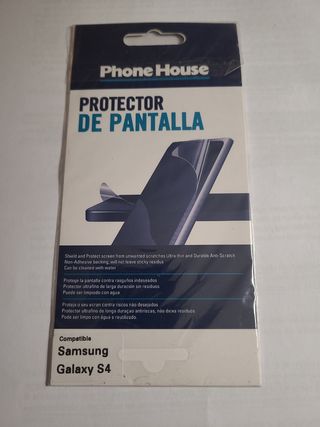 Protector de pantalla S6 edge y S4