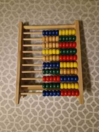Ábaco de madera
