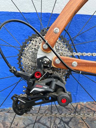 Bicicleta Gravel Madera