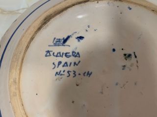 Ensaladera/Frutero cerámica Talavera