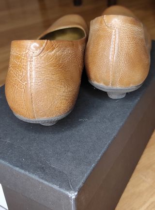 Bailarina Camel piel
