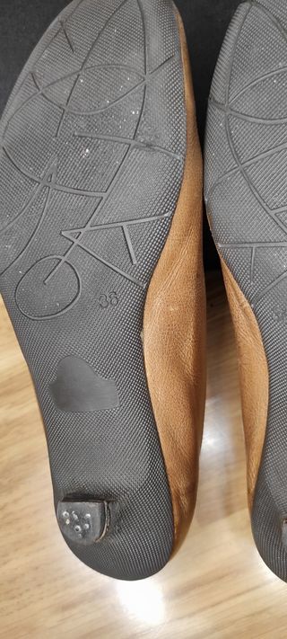 Bailarina Camel piel