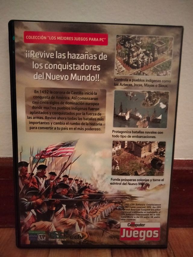 CD-ROM AMERICAN CONQUEST PER PC