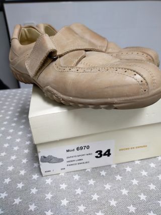 Zapatos niño talla 34