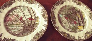 Vajilla Johnson brother. Campiña Inglesa