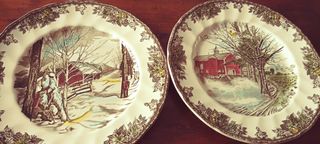 Vajilla Johnson brother. Campiña Inglesa