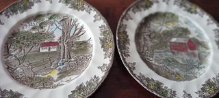 Vajilla Johnson brother. Campiña Inglesa