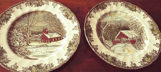 Vajilla Johnson brother. Campiña Inglesa