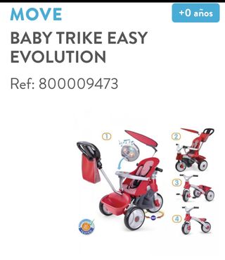 Triciclo evolutivo Feber 3 en 1