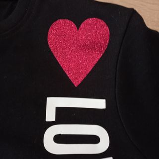 Felpa Love Moschino originale nera nuova