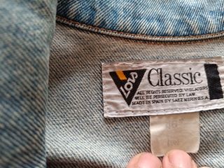 Chaqueta tejana vintage Lois